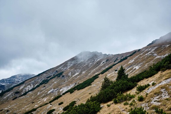 Ammergauer Alpen Berge Wandern Herbst 1