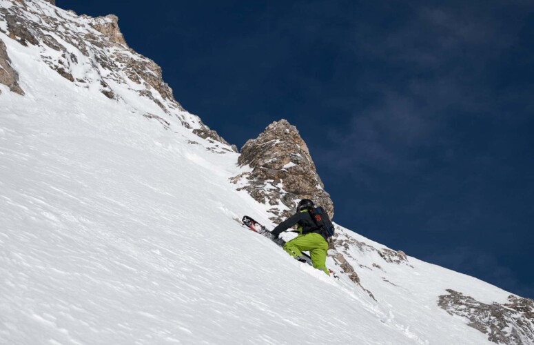 Zugspitze Skitour Aufstieg 7