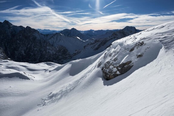 Zugspitze Skitour Panorama 4