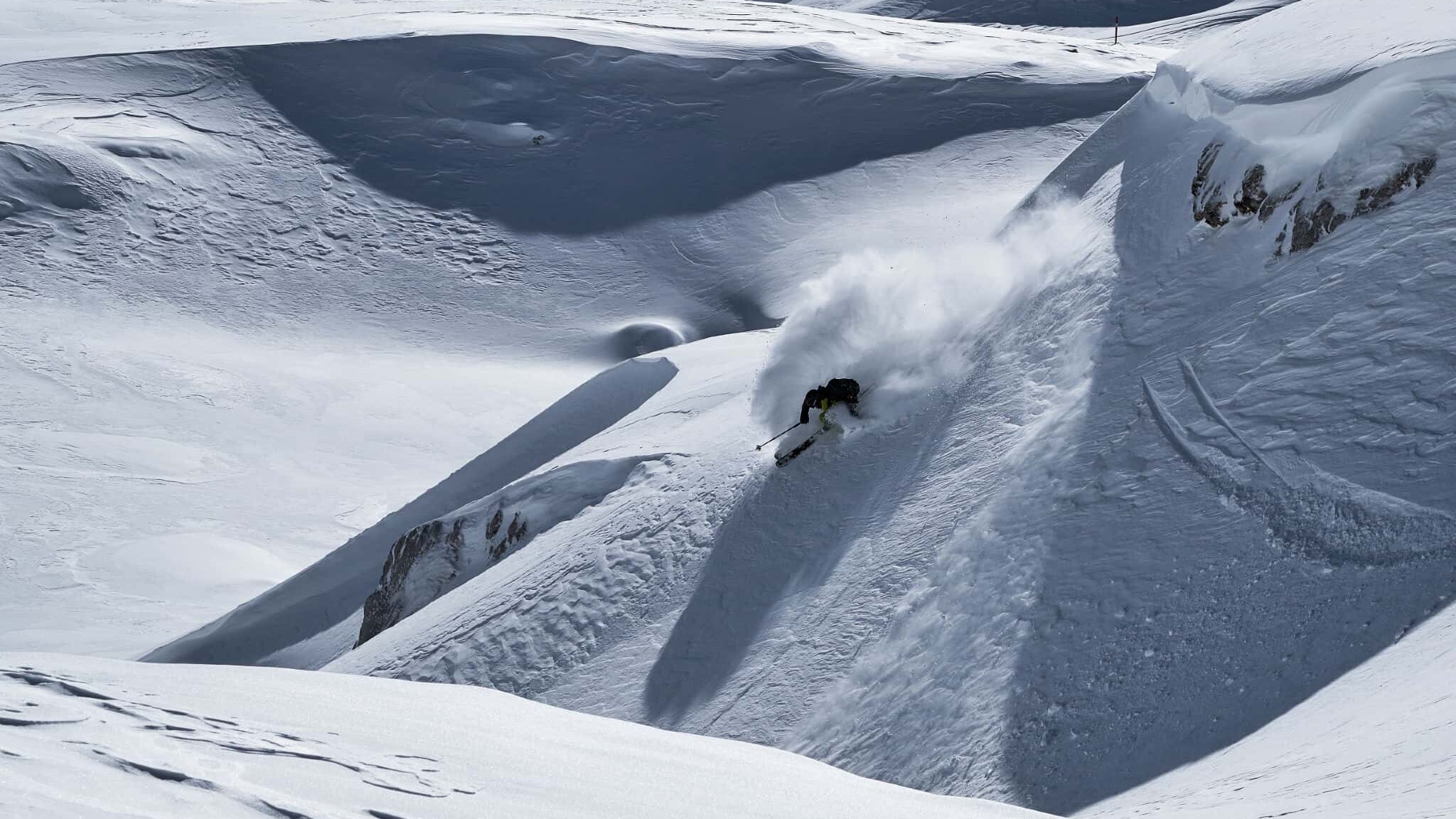 Zugspitze Skitour Skifahren 13