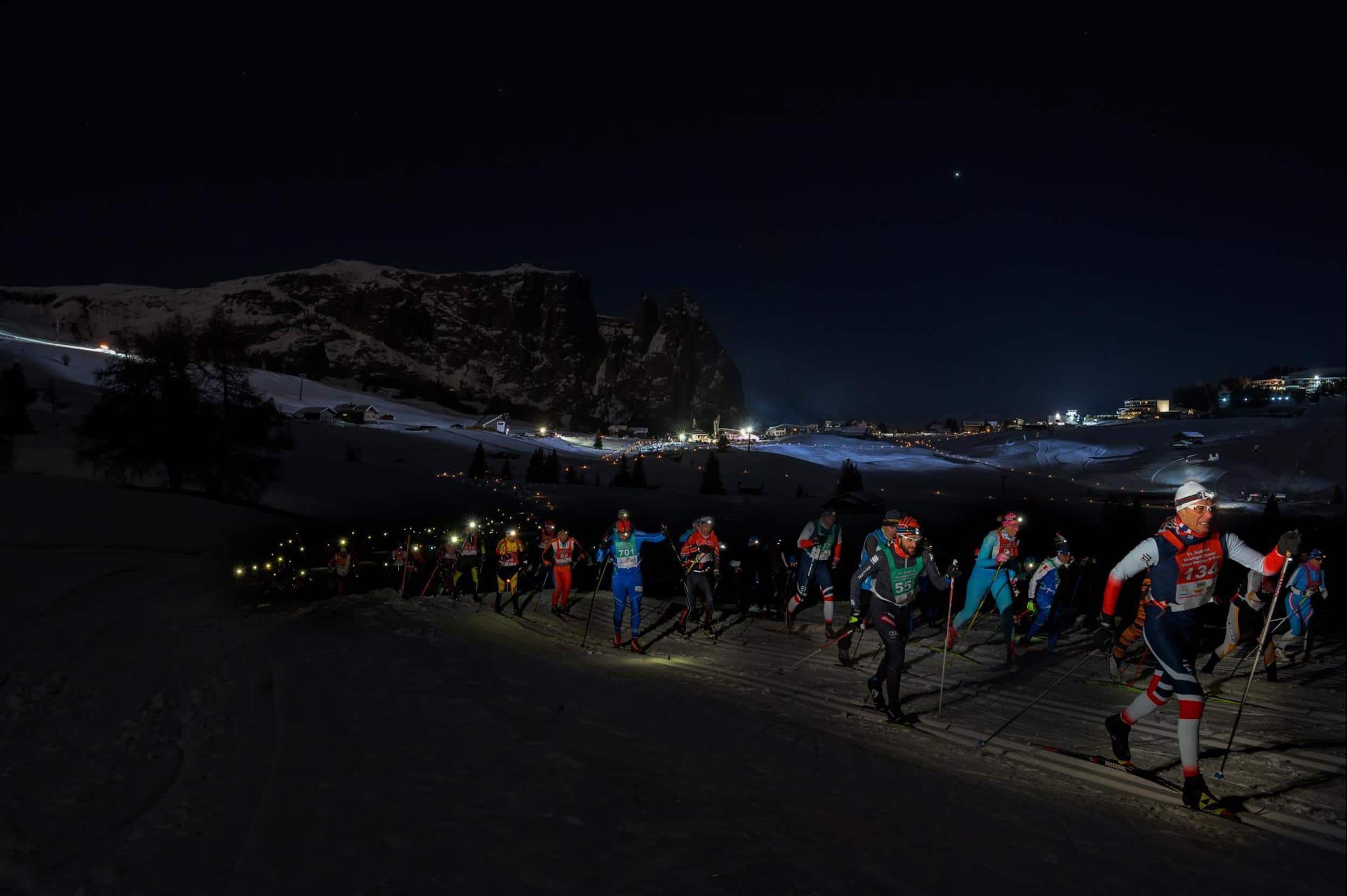 04_Outville_Langlauf Seiser Alm_Moonlight Classic_the race is on