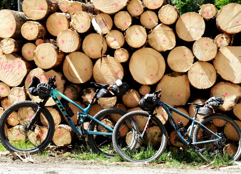 Outville_Family Bikepacking_Staffelsee_Forggensee_groß und klein auf 29er