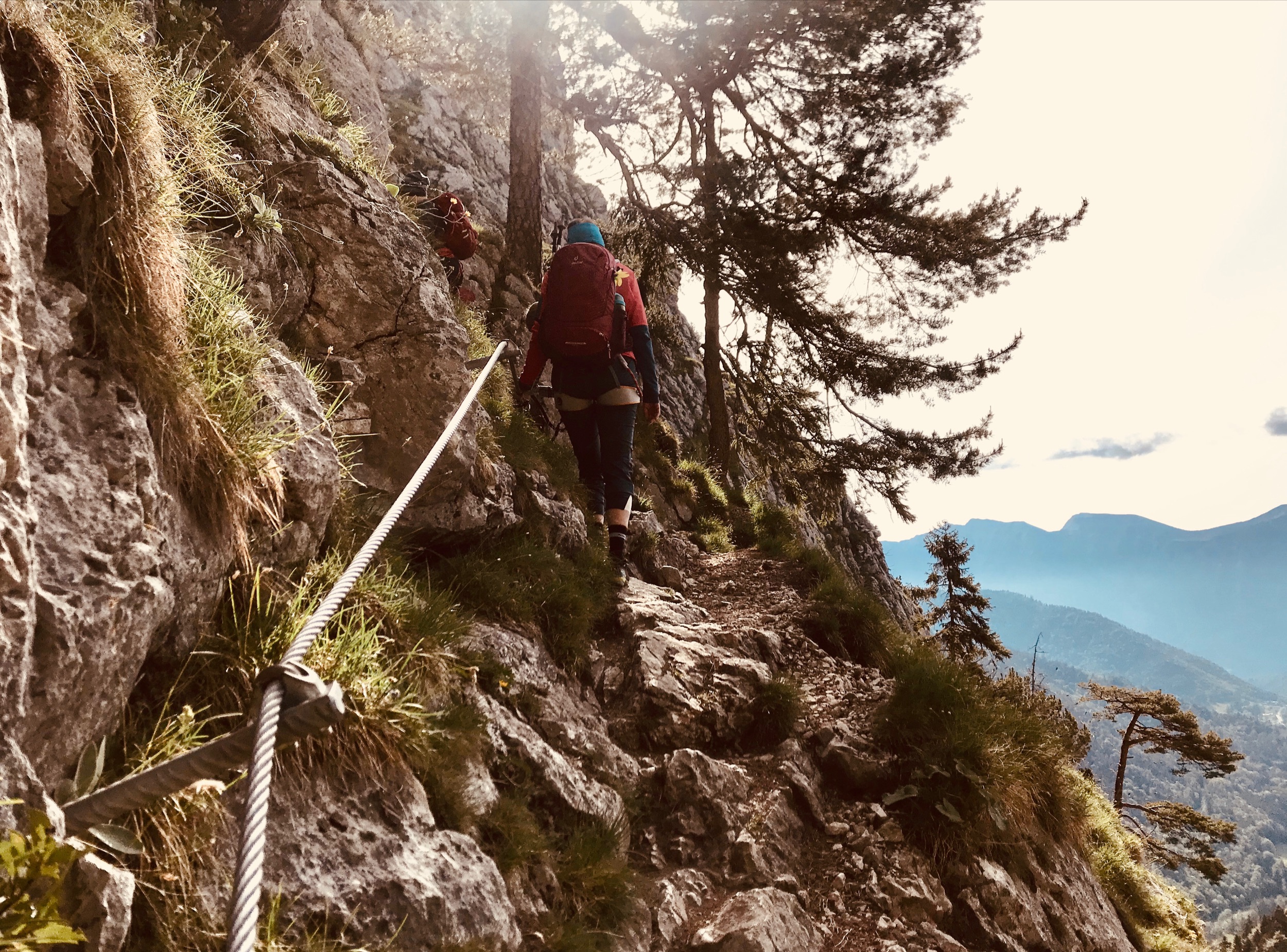 Outville Wanderung Kofel_Aufstieg zum Kofel