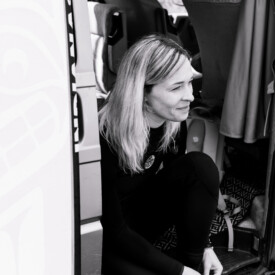 Porträt Verena bw by Anna Mardo