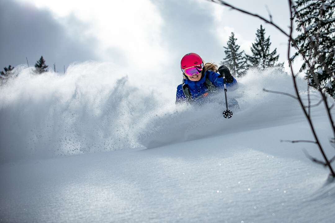 Katharina Kestler in Grasgehren Skiing was my first love