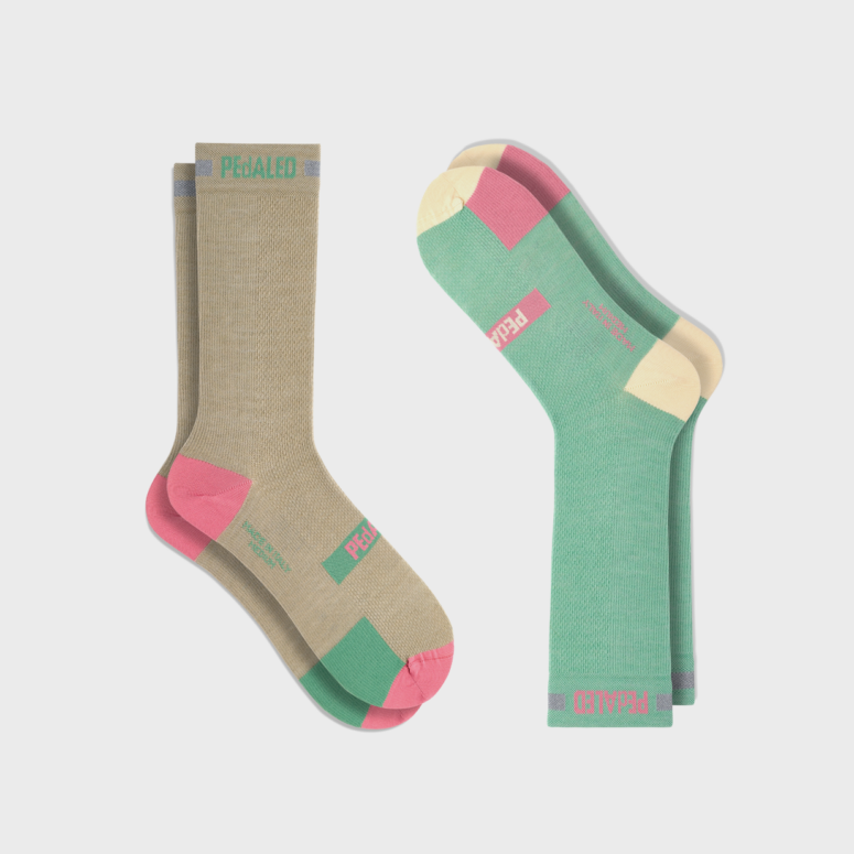 Pedaled Odyssey Merino Reflective Socks