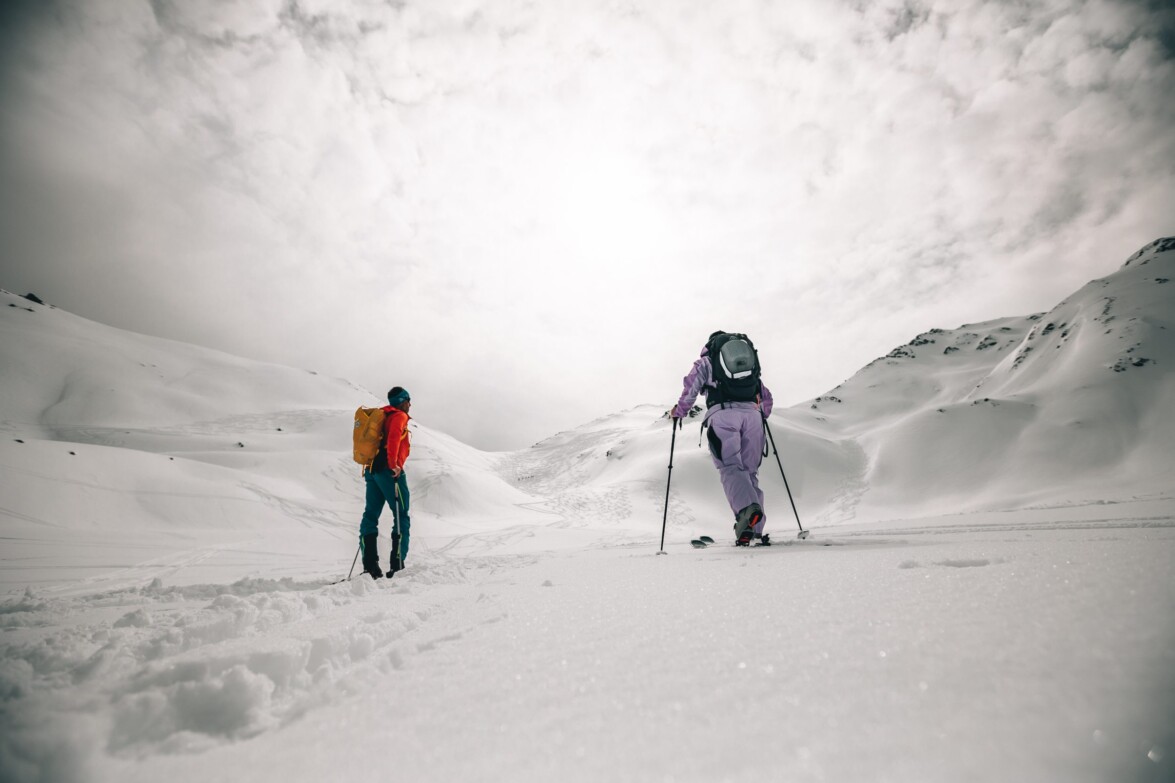 Auf dem Weg zum Grionkopf im Vinschgau