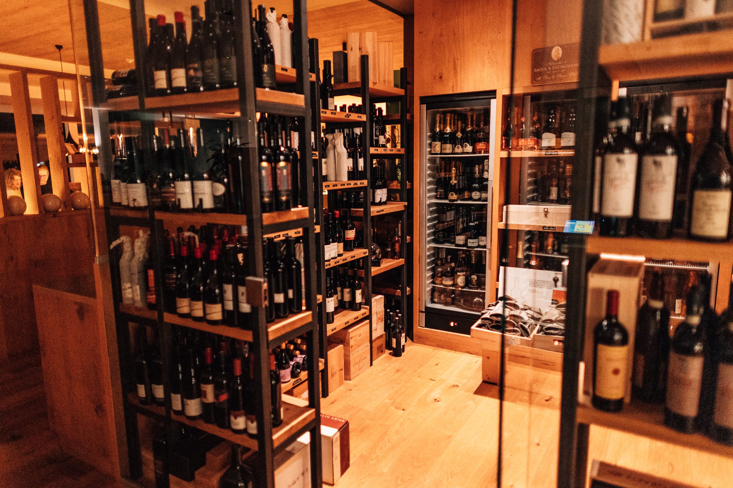 Weinsortiment im Mohrenwirt