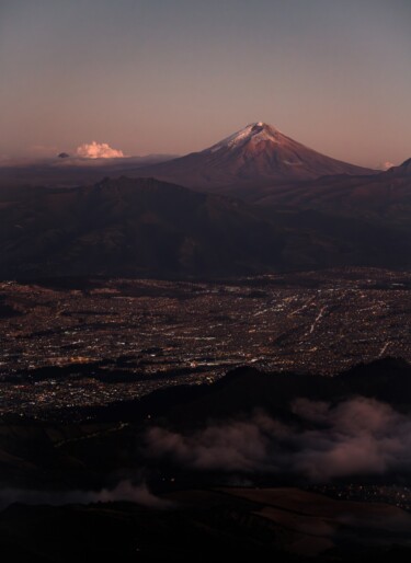 Blick zurück auf die Berge mit unseren Trails