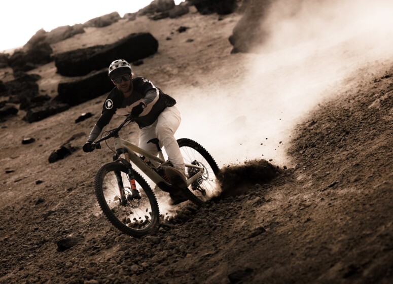 Freeride vom Feinsten am Hausvulkan von Quito