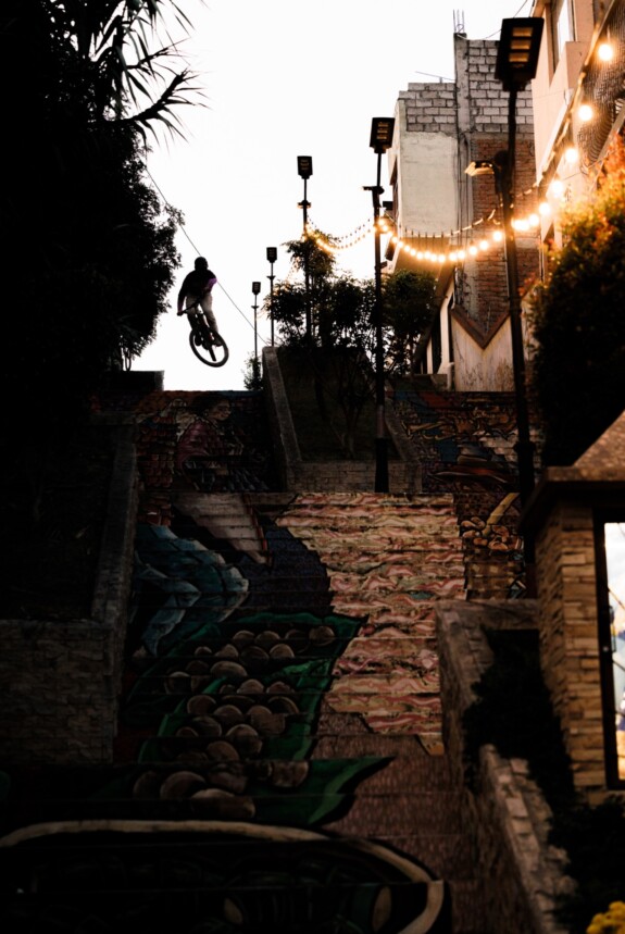 Urban Downhills dürfen in Südamerika nicht fehlen