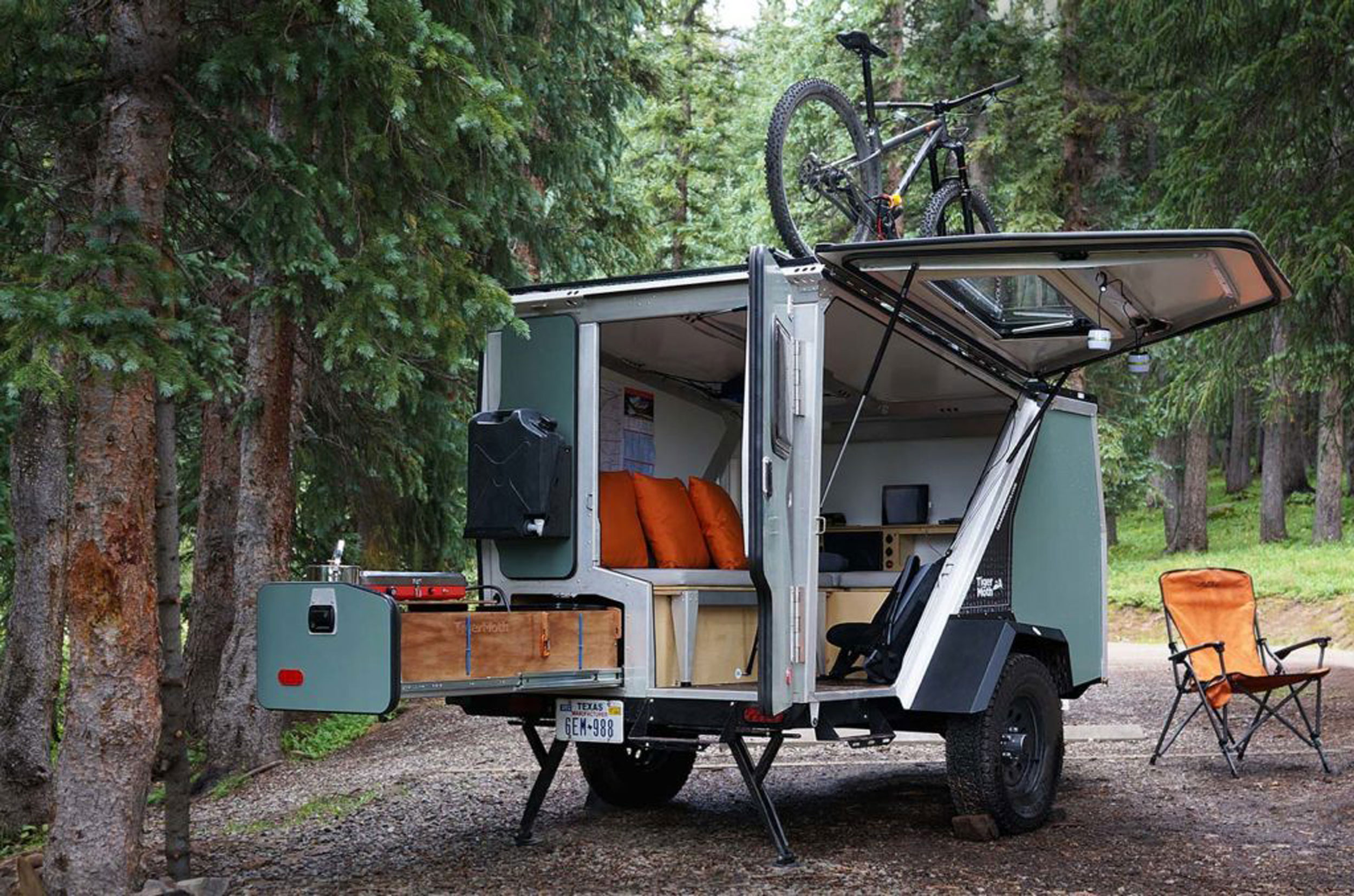 Мини кемпер. Mini Camper Trailer. RTS Trailer turist прицеп-дача. Мини автодом кемпер. QTVAN кемпер.