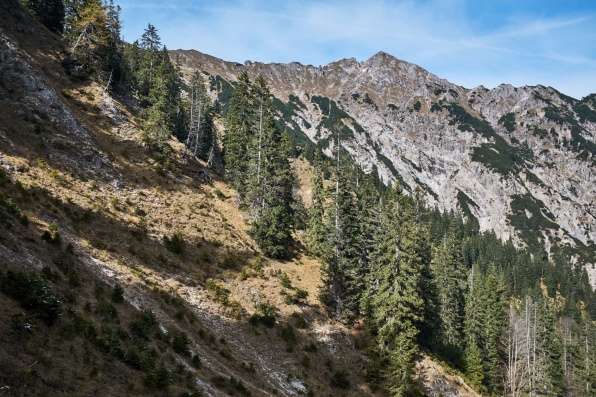 Ammergauer Alpen Berge Wandern Herbst 5