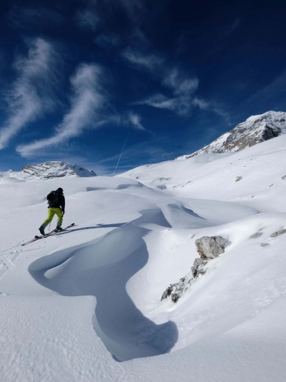 Zugspitze Skitour Aufstieg 5