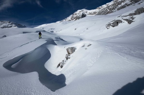 Zugspitze Skitour Aufstieg 6