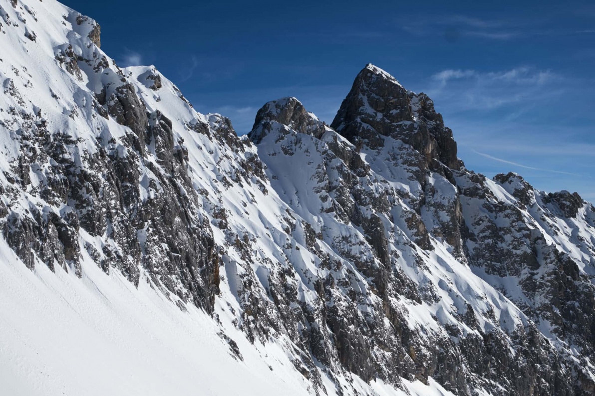 Zugspitze Skitour Panorama 2