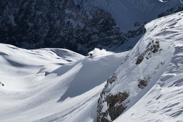 Zugspitze Skitour Skifahren 8