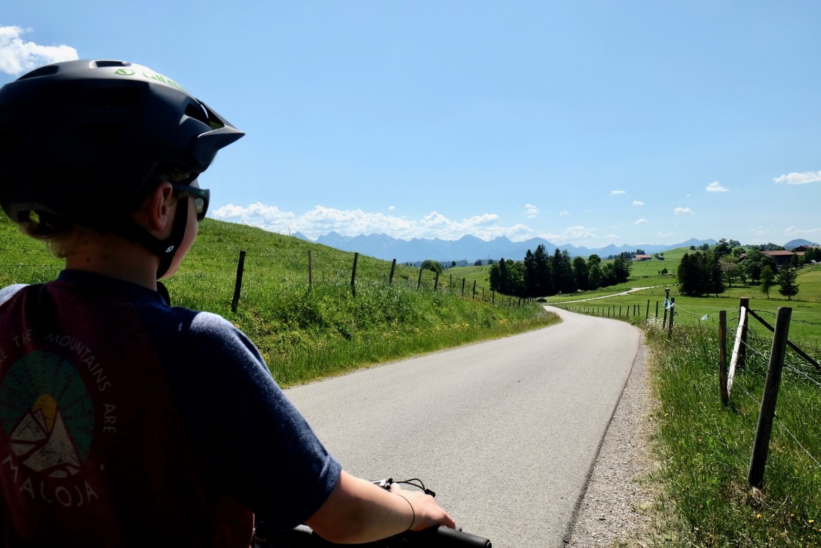 Outville_Family Bikepacking_Staffelsee_Forggensee_Blick ins Ostallgäu