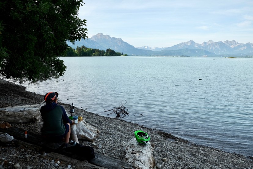 Outville_Family Bikepacking_Staffelsee_Forggensee_Morgenstille