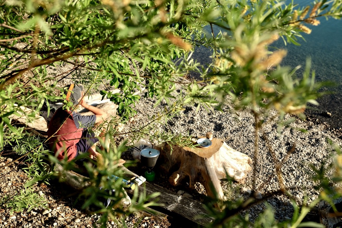 Outville_Family Bikepacking_Staffelsee_Forggensee_Zeit für Abendessen
