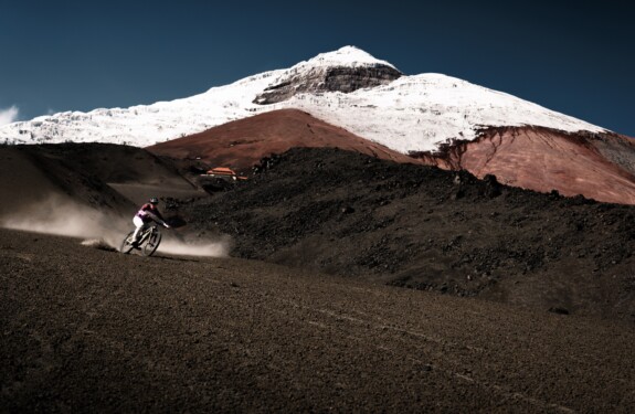 Epische Freeridelines am Fuße des Cotopaxi Epische Freeridelines am Fuße des Cotopaxi